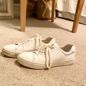 Women’s h&m white sneakers size 37